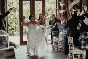 Villiers Barn Essex napkins grand entrance