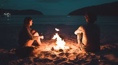 Fire on the beach proposal idea