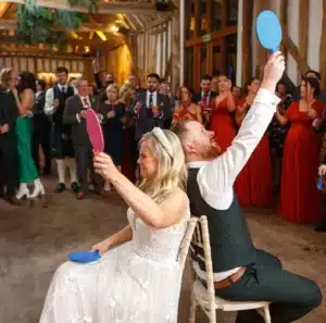 Mr & Mrs game Essex Wedding