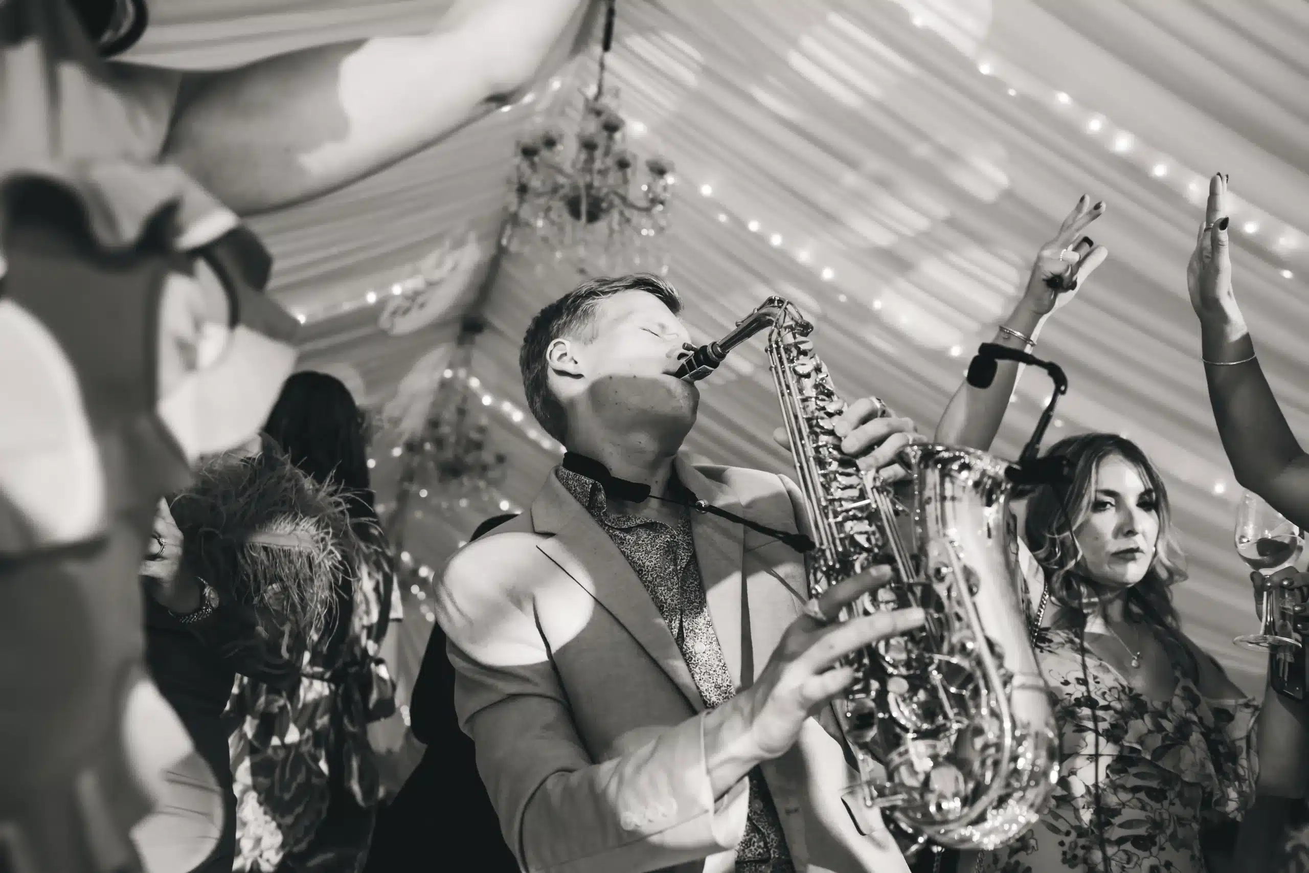 JONY SAX BLACK WHITE ESSEX DJ