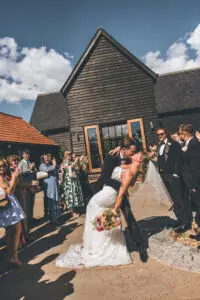 Wedding In Essex confetti throw