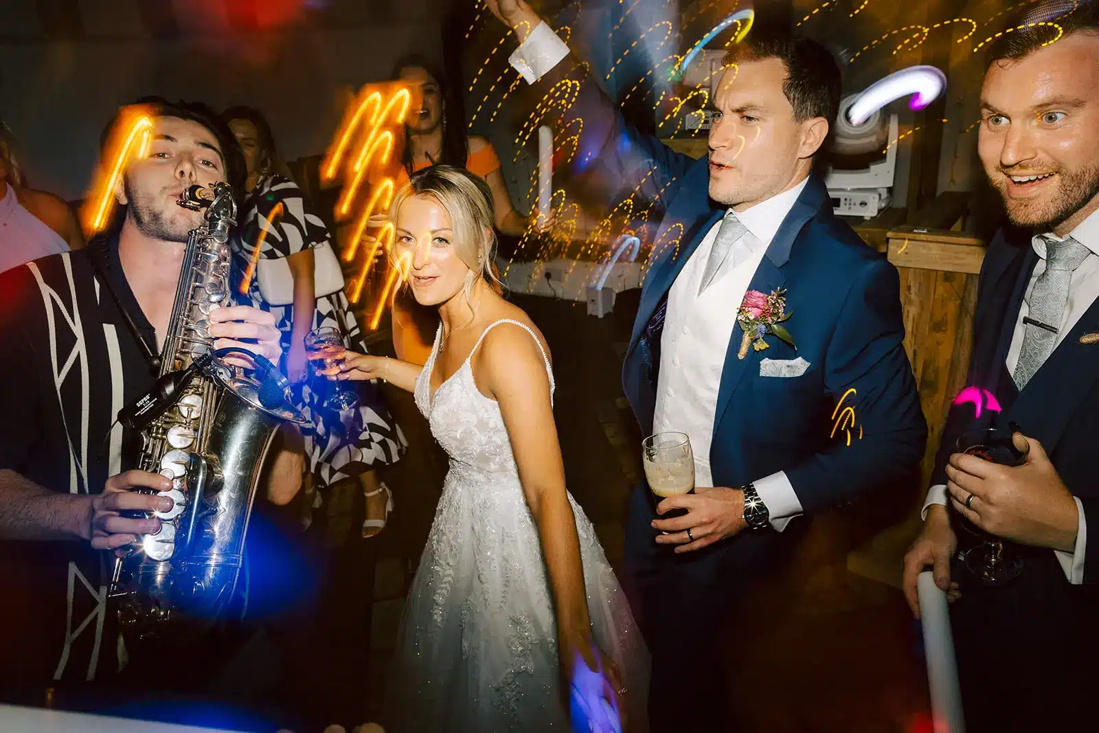 JAX ON SAX ESSEX WEDDING DJ SAMUEL HANN