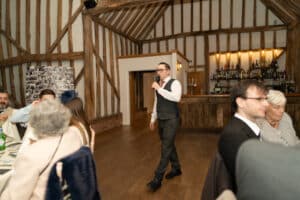WEDDING DJ SAMUEL HANN ESSEX VILLIERS BARN BARN