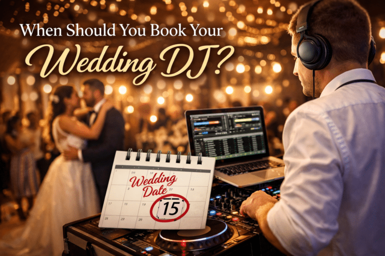 When Should You Book Your Wedding DJ​